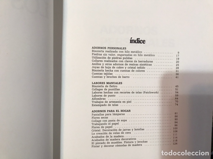 Libros: El libro de los adornos. Vidorama. Dif&iacute;cil - Foto 3
