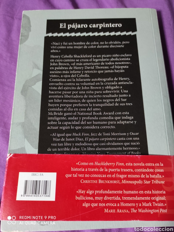 Libros: El p&aacute;jaro carpintero. James Mcbride - Foto 2