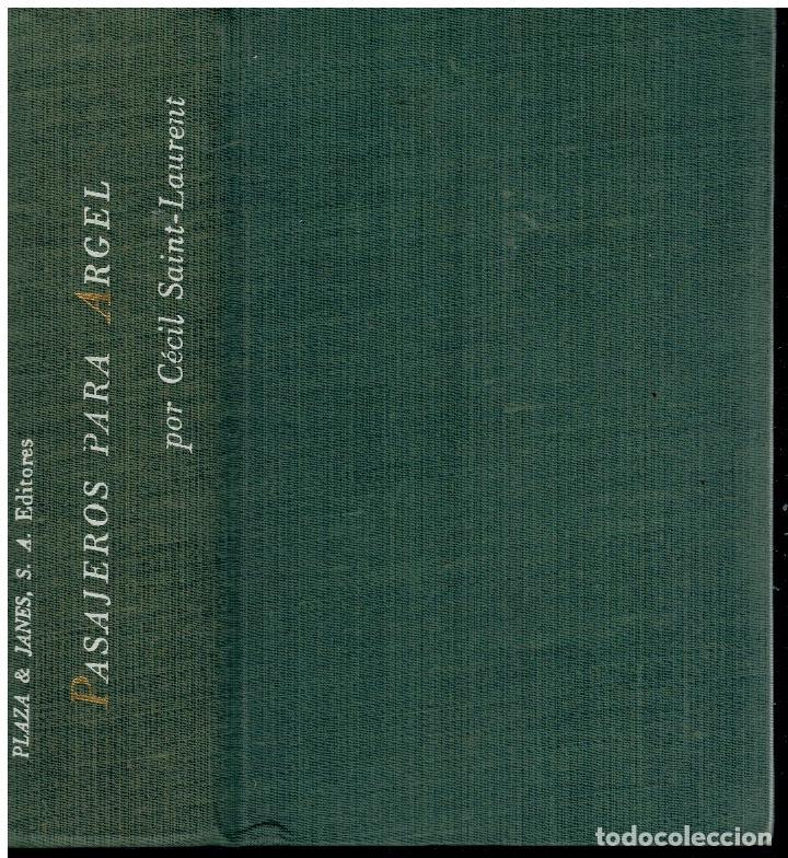 Libros: PASAJEROS PARA ARGEL. 1&ordf; edici&oacute;n espa&ntilde;ola. - Foto 1