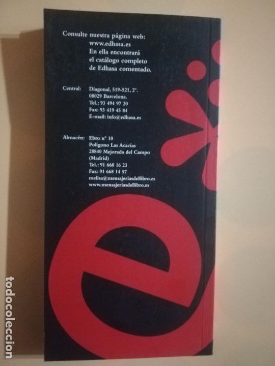 Libros: LISTA DE PRECIOS. ABRIL 2002. EDHASA. - Foto 3