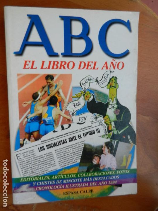 Libros: ABC EL LIBRO DEL A&Ntilde;O - ESPASA CALPE 1994. - Foto 1