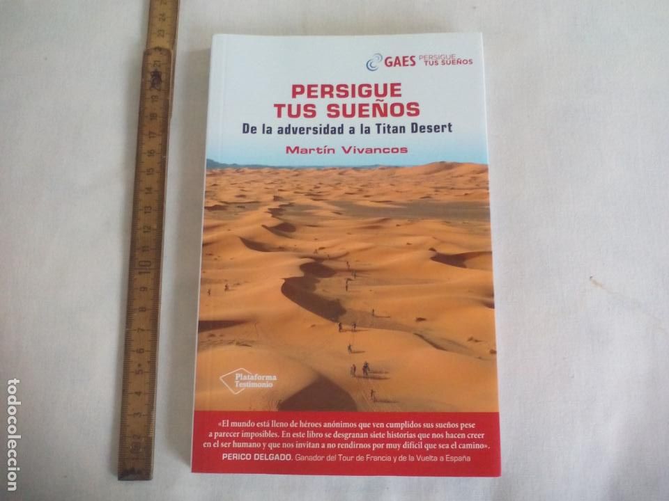 Libros: PERSIGUE TUS SUE&Ntilde;OS MARTIN VIVANCOS. 2018. plataforma editorial. - Foto 1