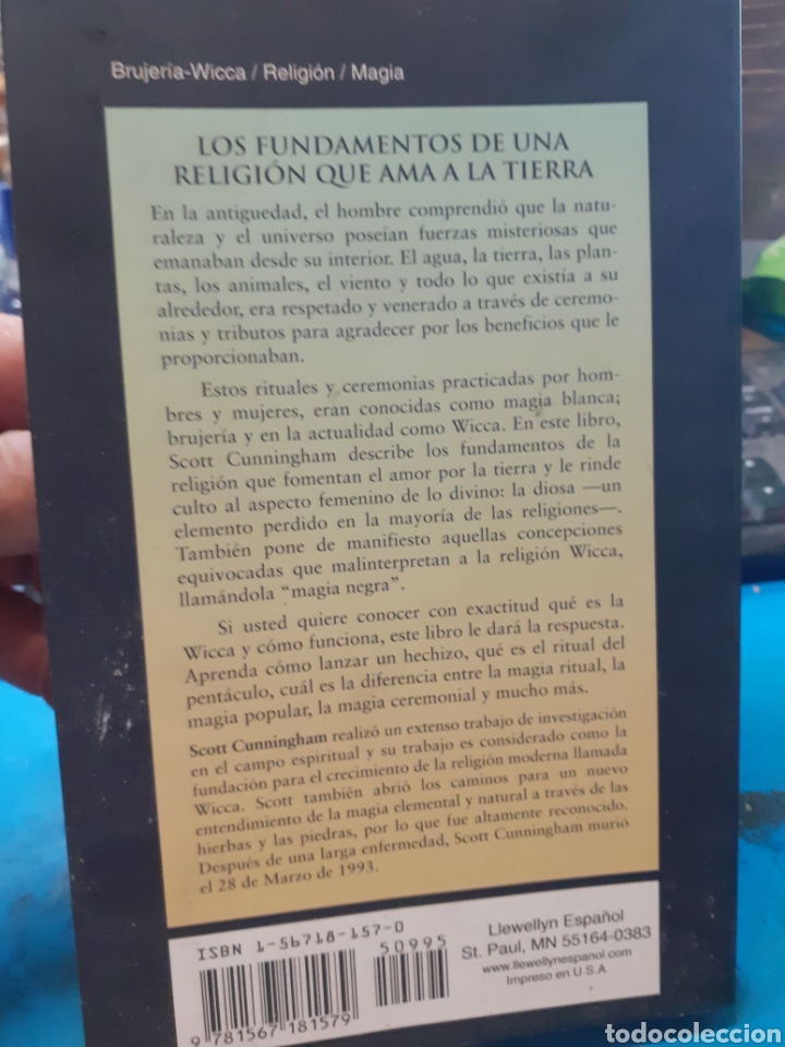 Libros: &iquest;QUE ES LA WICCA? - CUNNINGHAM, Scott - Foto 2