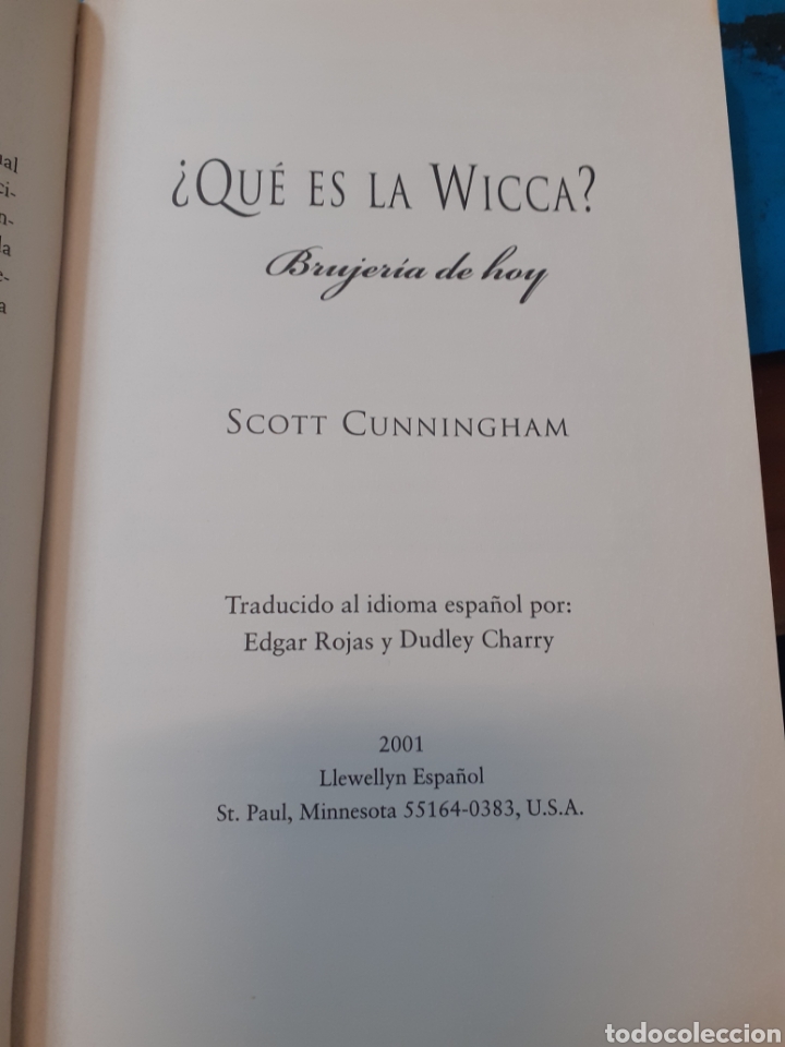 Libros: &iquest;QUE ES LA WICCA? - CUNNINGHAM, Scott - Foto 3