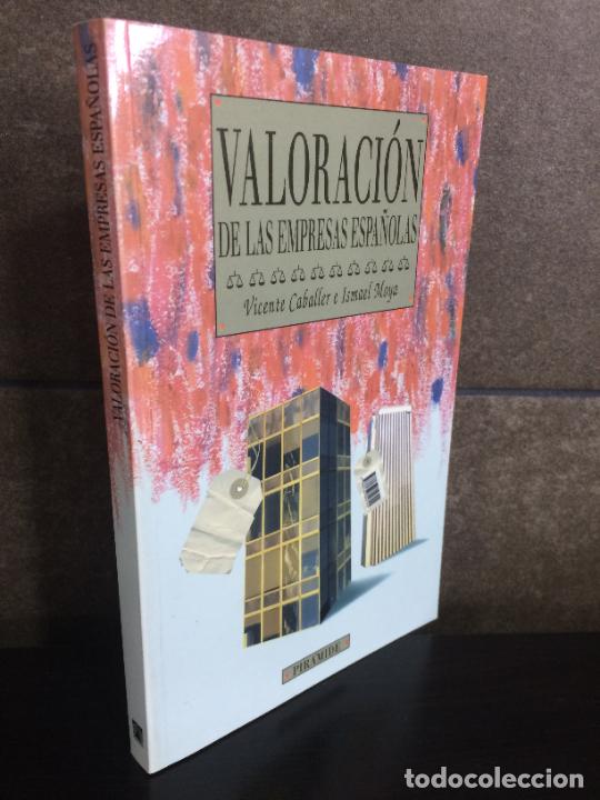 Libros: Valoraci&oacute;n de las empresas espa&ntilde;olas. Vicente Caballer e Ismael Moya.