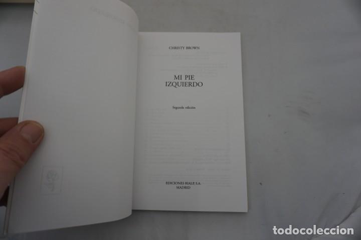 Libros: 14C - MI PIE IZQUIERDO - CHRISTY BROWN / EDICIONES RIALP - Foto 3