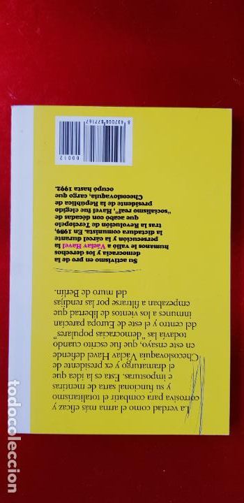 Libros: LIBRO-LITERATURA PROHIBIDA-EL PODER DE LOS SIN PODER-VACLAV HAVEL-2011-EDICIONES ENCUENTRO - Foto 4