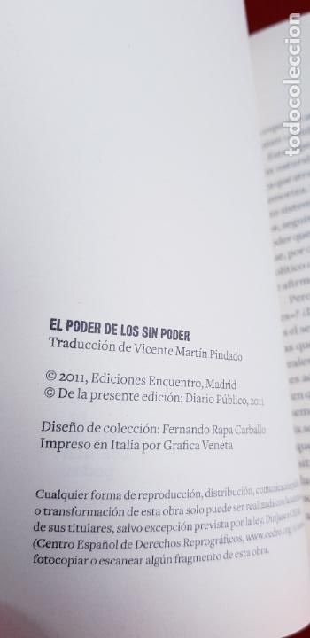 Libros: LIBRO-LITERATURA PROHIBIDA-EL PODER DE LOS SIN PODER-VACLAV HAVEL-2011-EDICIONES ENCUENTRO - Foto 6