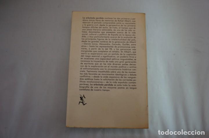 Libros: ARRI2 - LA ARBOLEDA PERDIDA - RAFAEL ALBERTI / SEIX BARRAL - Foto 6