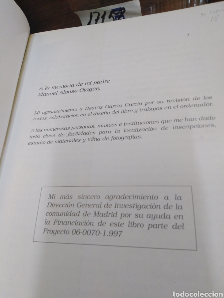 Libros: DESCIFRAMIENTO DE LA LENGUA ETRUSCA - ALONSO , Jorge. - Foto 4