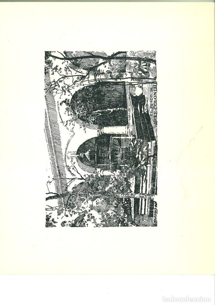 Libros: EL ENCANTO DE LA COLONIA. DIBUJOS DE NICOL&Aacute;S DELGADO. - Foto 3