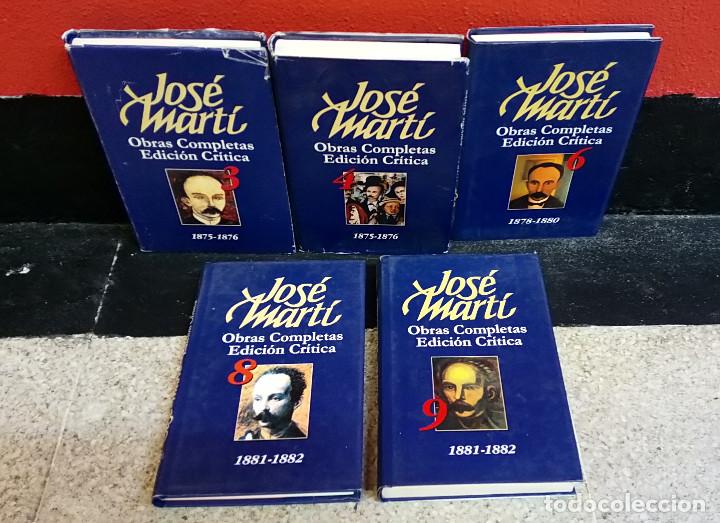 Libros: Jos&eacute; Mart&iacute;. Obras completas. Tomos 3, 4, 6, 8 y 9 - Foto 1