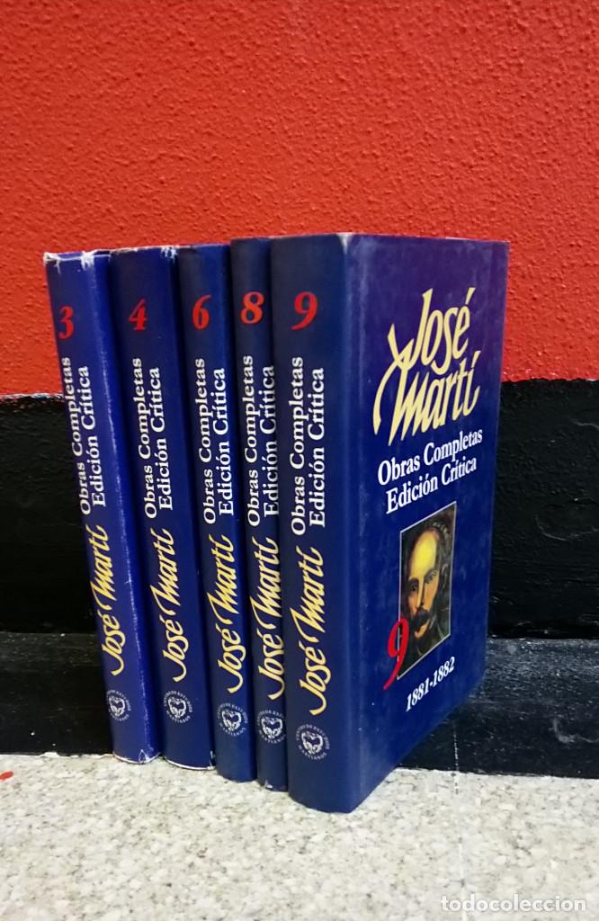 Libros: Jos&eacute; Mart&iacute;. Obras completas. Tomos 3, 4, 6, 8 y 9 - Foto 2