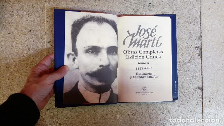 Libros: Jos&eacute; Mart&iacute;. Obras completas. Tomos 3, 4, 6, 8 y 9 - Foto 4