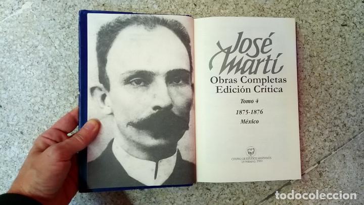 Libros: Jos&eacute; Mart&iacute;. Obras completas. Tomos 3, 4, 6, 8 y 9 - Foto 7