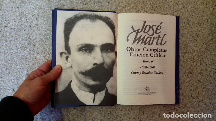 Libros: Jos&eacute; Mart&iacute;. Obras completas. Tomos 3, 4, 6, 8 y 9 - Foto 8