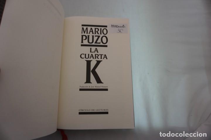 Libros: 9D - LA CUARTA - MARIO PUZO / CIRCULO DE LECTORES - Foto 3