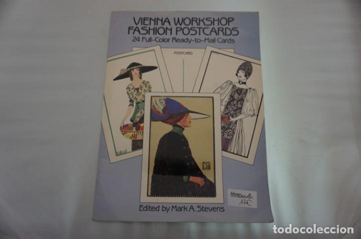 Libros: 9D - VIENNA WORKSHOP FASHION POSTCARDS - POSTALES FASHION - 24 POSTALES