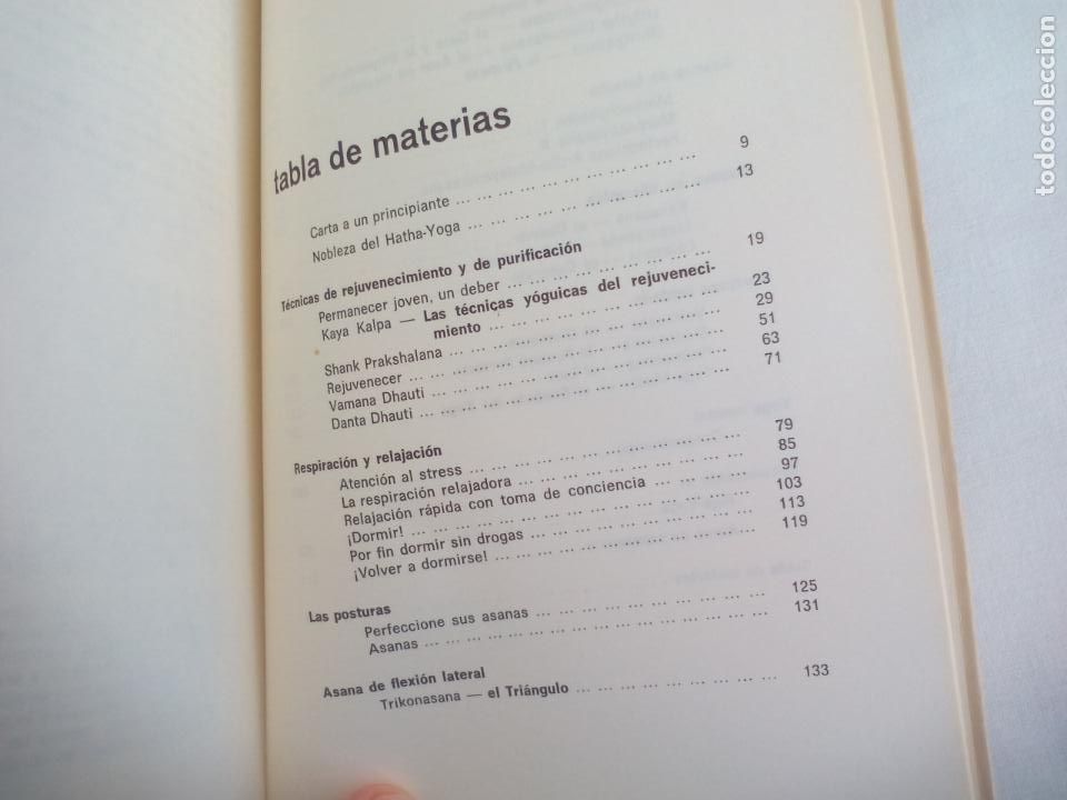 Libros: PERFECCIONO MI YOGA, ANDR&Eacute; VAN LYSEBETH, ED. URANO. 1986 - Foto 4