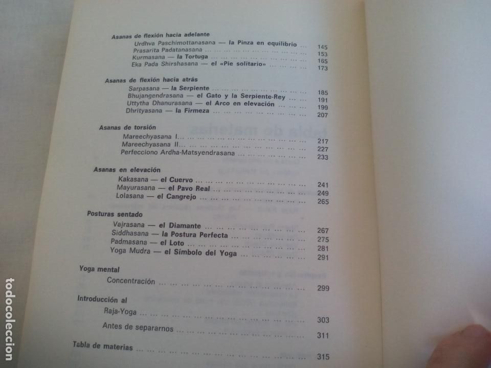 Libros: PERFECCIONO MI YOGA, ANDR&Eacute; VAN LYSEBETH, ED. URANO. 1986 - Foto 5