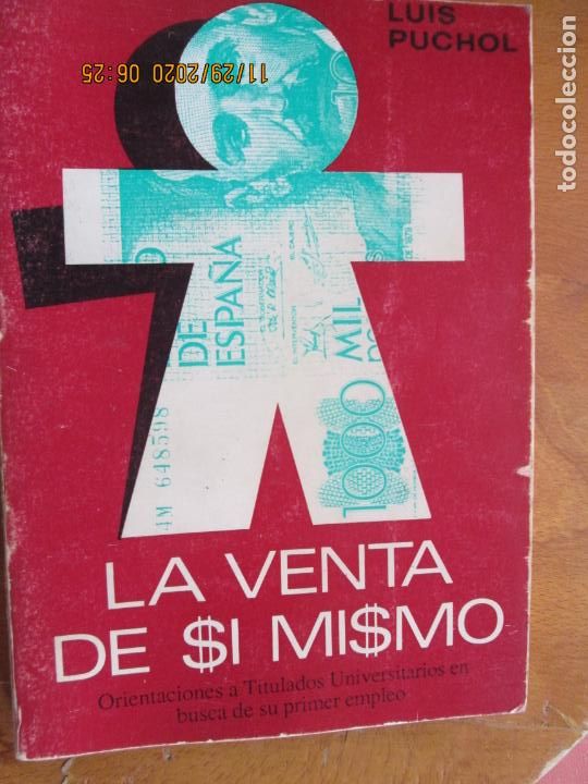 Libros: LA VENTA DE SI MISMO - LUIS PUCHOL -1987 1&ordf; EDC - Foto 1