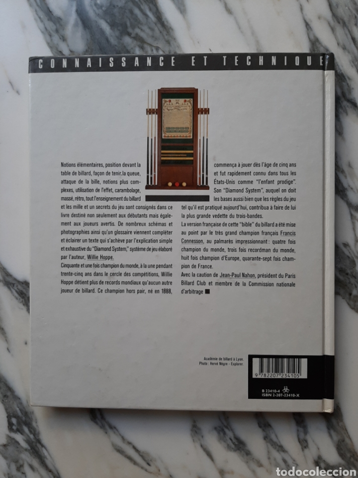 Libros: LE BILLARD - WILLIE HOPPE - 1987 - Foto 4