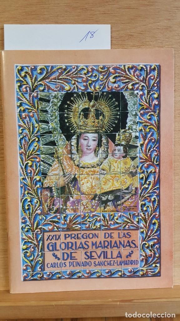 Libros: XXIX Preg&oacute;n de las Glorias Marianas de Sevilla Carlos Peinado S&aacute;nchez-Lamadrid 1996