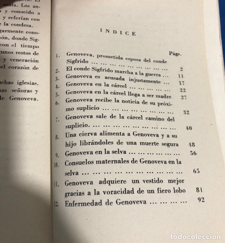 Libros: LIBRO &rdquo;GENOVEVA&rdquo; A&Ntilde;O 1959 - Foto 3