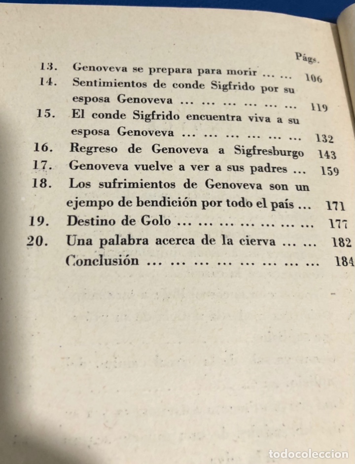 Libros: LIBRO &rdquo;GENOVEVA&rdquo; A&Ntilde;O 1959 - Foto 4