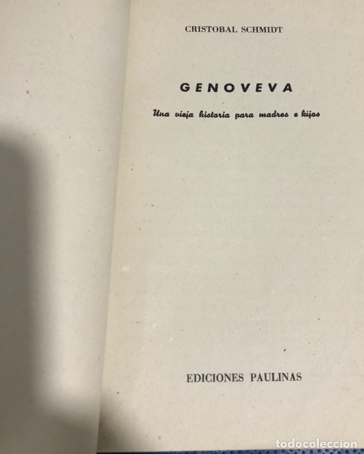Libros: LIBRO &rdquo;GENOVEVA&rdquo; A&Ntilde;O 1959 - Foto 5