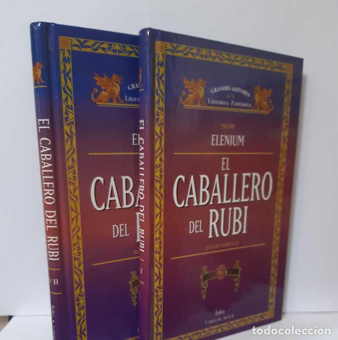 Libros: EL CABALLERO DEL RUB&Iacute; (2 VOL.). SERIE ELENIUM - EDDINGS, DAVID - TIMUN M&Aacute;S FOLIO - Foto 1