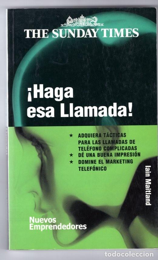Libros: HAGA ESA LLAMADA, MARKETING TELEF&Oacute;NICO. Ian Maitland