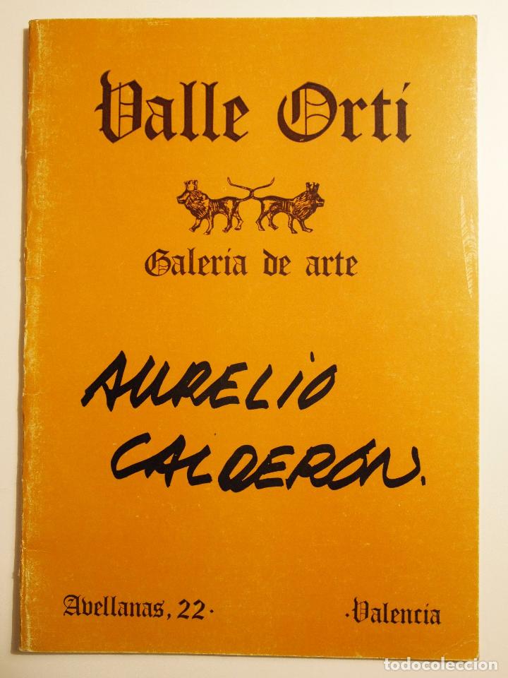 Libros: (AUT&Oacute;GRAFO) AURELIO CALDERON. - Foto 1