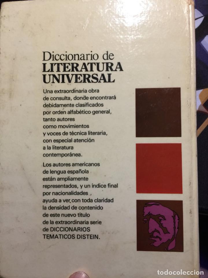 Libros: Diccionario de literatura universal - Foto 2