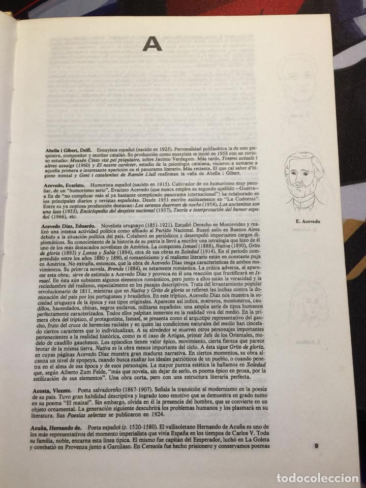 Libros: Diccionario de literatura universal - Foto 4