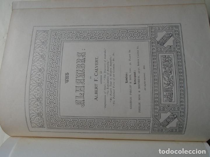 Libros: The Alhambra. - Calvert, Albert F. - Foto 1