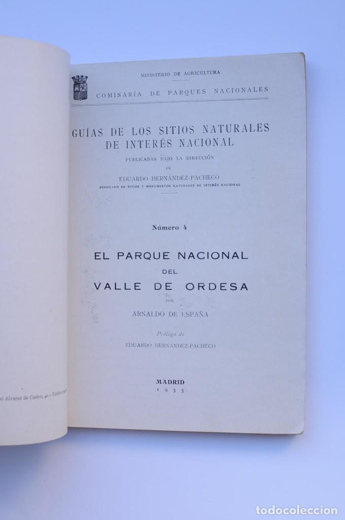 Libros: El parque nacional del Valle de Ordesa - ESPA&Ntilde;A, Arnaldo de - Foto 2