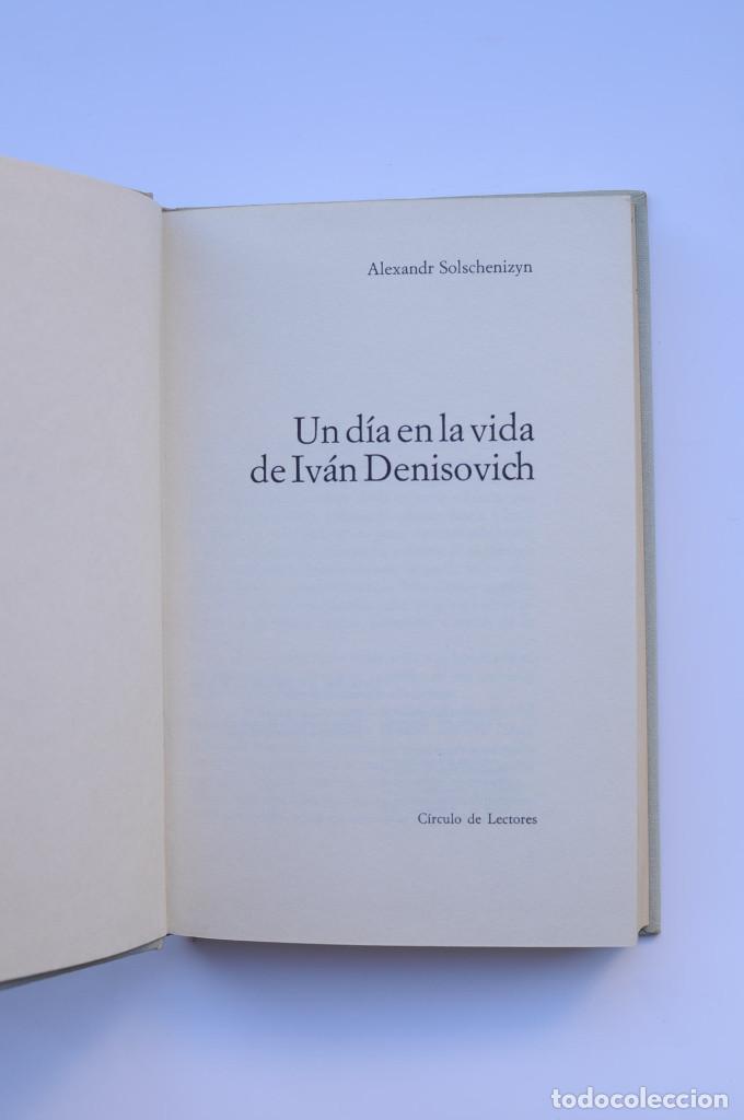 Libros: Un d&iacute;a en la vida de Ivan Denisovich - SOLZHENITSIN, Alexander - Foto 2