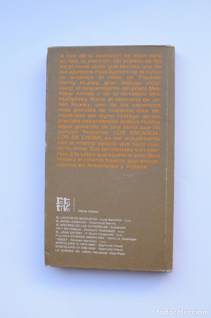 Libros: Los esc&aacute;ndalos de Crome - HUXLEY, Aldous - Foto 3