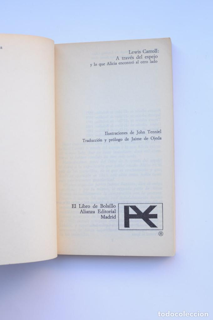 Libros: Alicia a trav&eacute;s del Espejo - CARROLL, Lewis - Foto 2