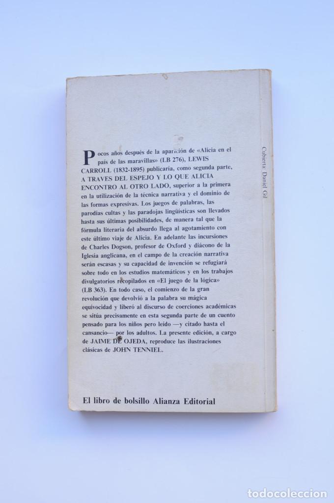Libros: Alicia a trav&eacute;s del Espejo - CARROLL, Lewis - Foto 3