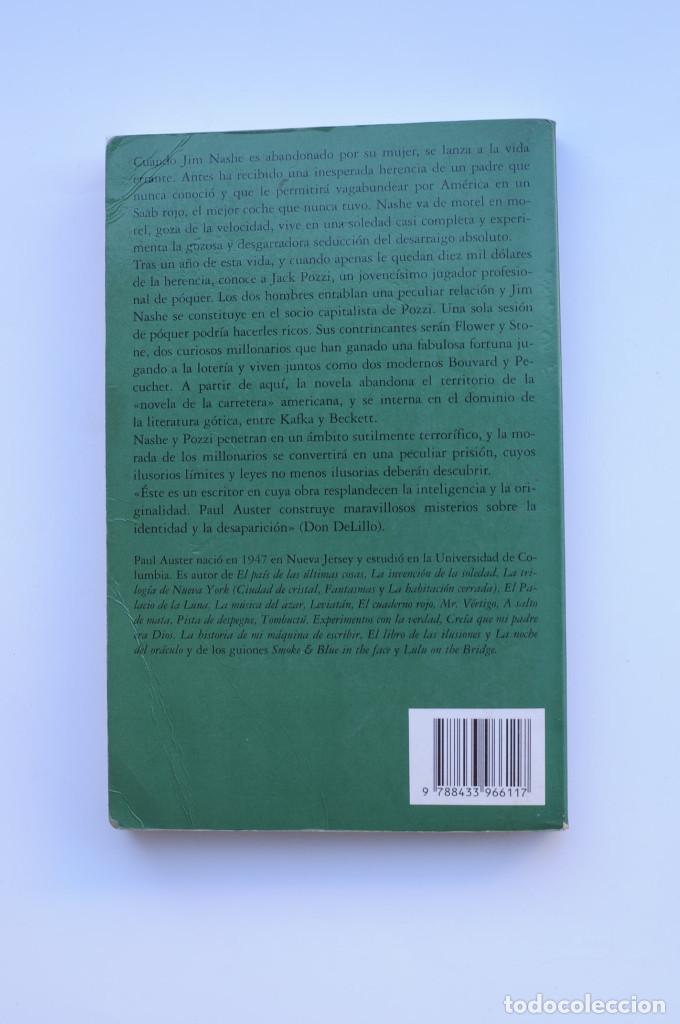 Libros: La m&uacute;sica del Azar - AUSTER, Paul - Foto 3