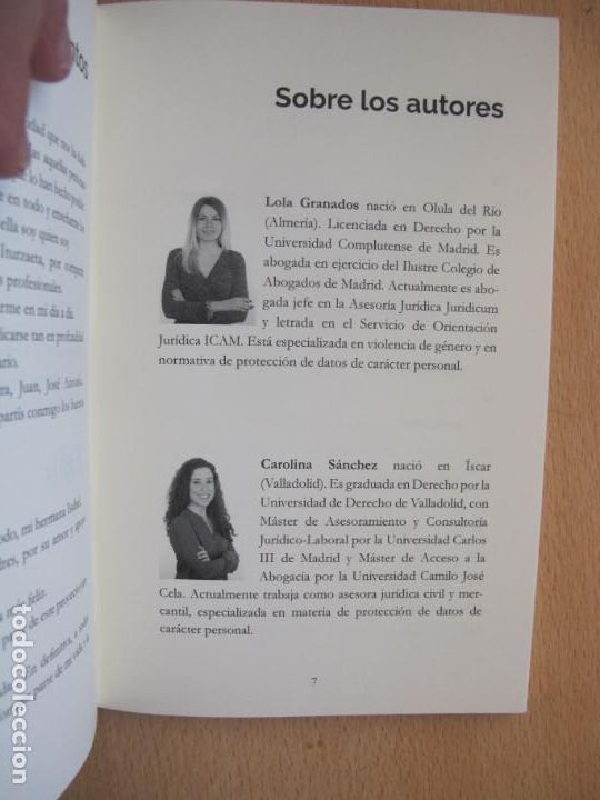 Libros: REGLAMENTO GENERAL DE PROTECCI&Oacute;N DE DATOS ( RGPD ).- L. GRANADOS, C. S&Aacute;NCHEZ.- EDITATUM. 2018 - Foto 3