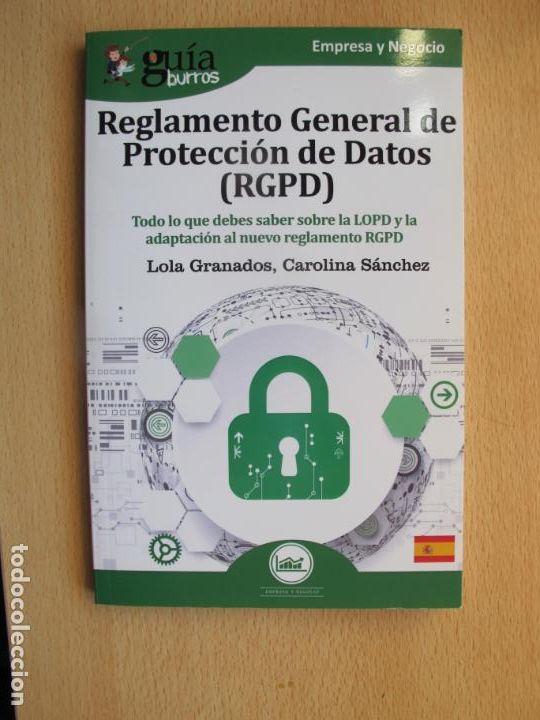 Libros: REGLAMENTO GENERAL DE PROTECCI&Oacute;N DE DATOS ( RGPD ).- L. GRANADOS, C. S&Aacute;NCHEZ.- EDITATUM. 2018 - Foto 1
