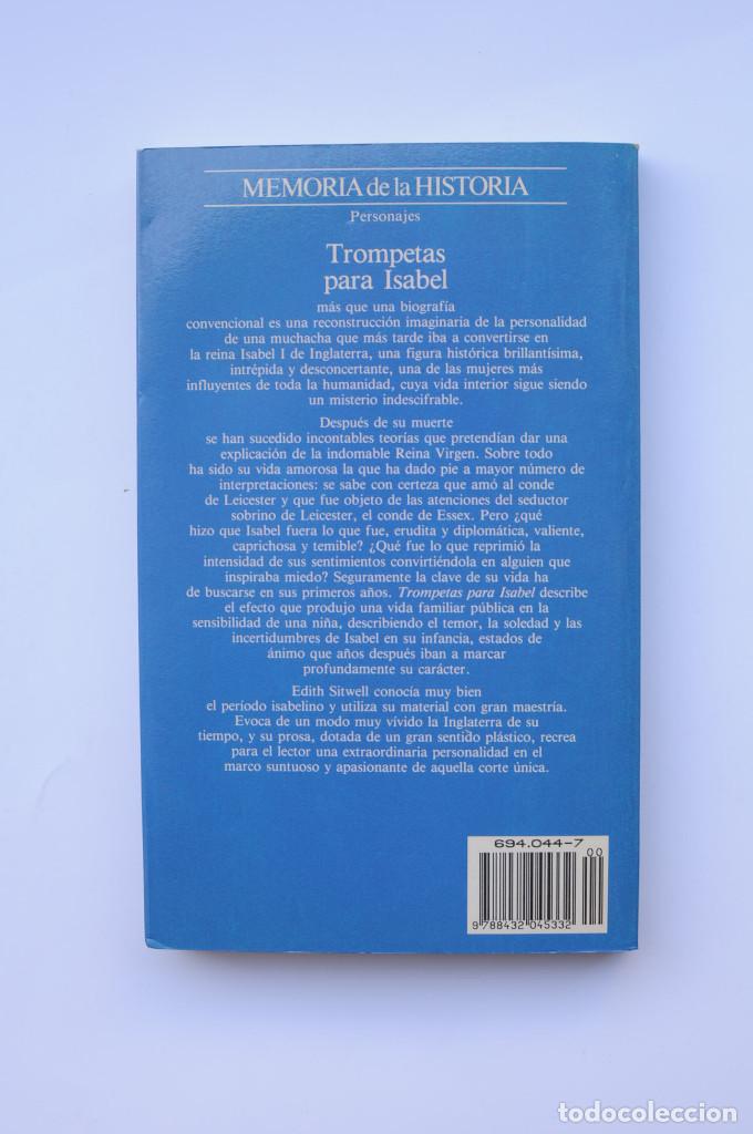 Libros: Trompetas para Isabel - SITWELL, Edith - Foto 3
