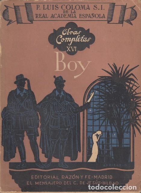 Libros: OBRAS COMPLETAS XVI. BOY - COLOMA, P. LUIS - Foto 1