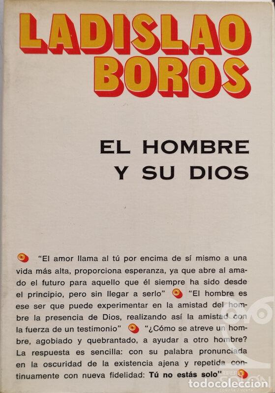 Libros: El hombre y su Dios - Ladislao Boros - Foto 1