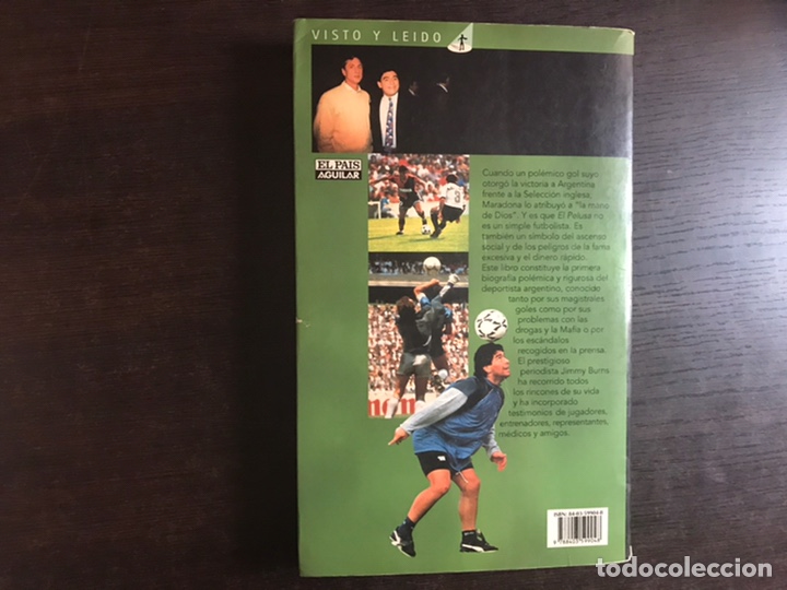 Libros: Maradona. La mano de Dios. El pa&iacute;s Aguilar. - Foto 2