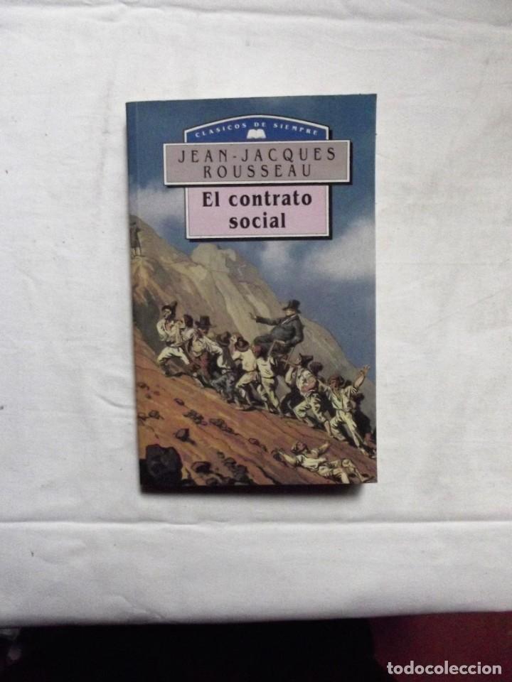 Libros: EL CONTRATO SOCIAL DE JEAN - JACQUES ROUSSEAU - Foto 1