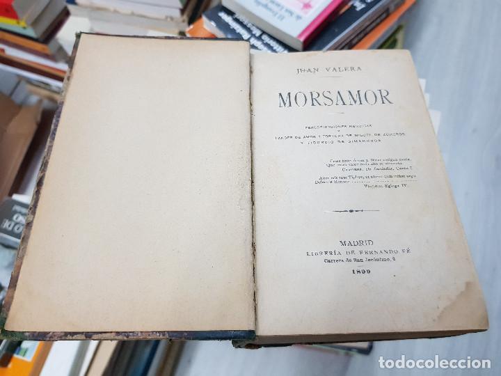 Libros: MORSAMOR (Juan Valera) - Foto 2